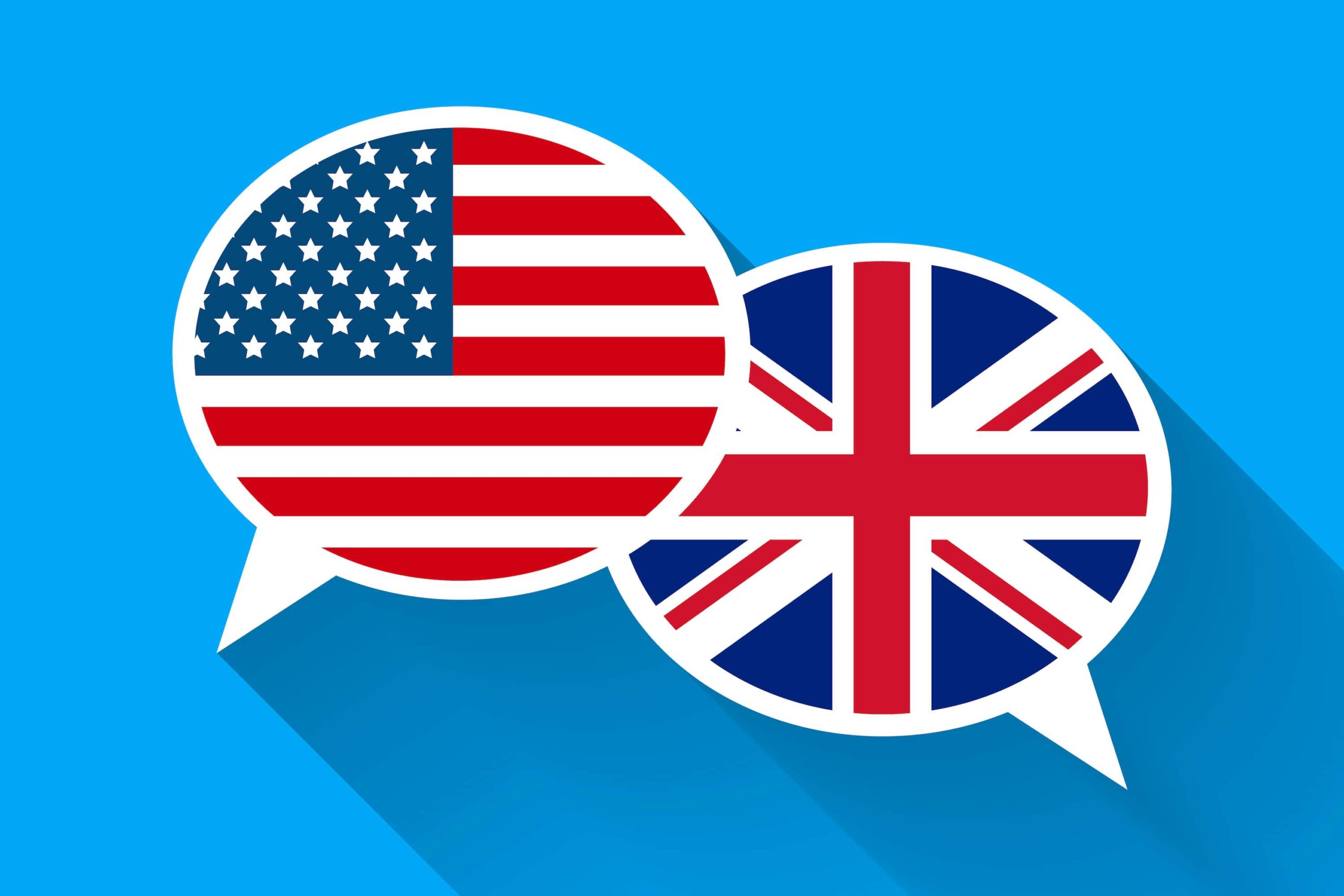 Entenda de uma vez as diferenças entre o inglês britânico e